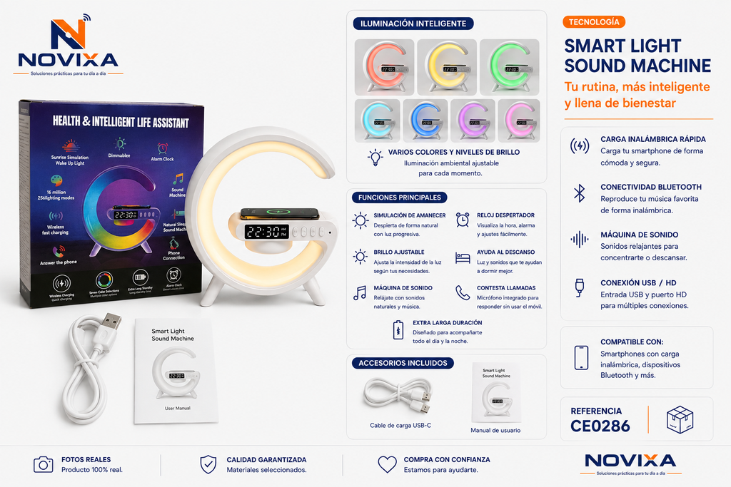 Smart Light Sound Machine - CE0286