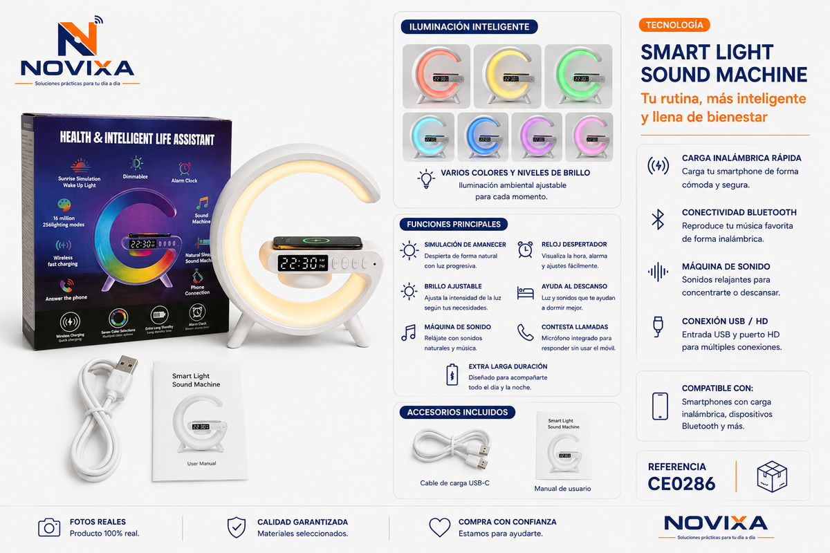 Smart Light Sound Machine - CE0286