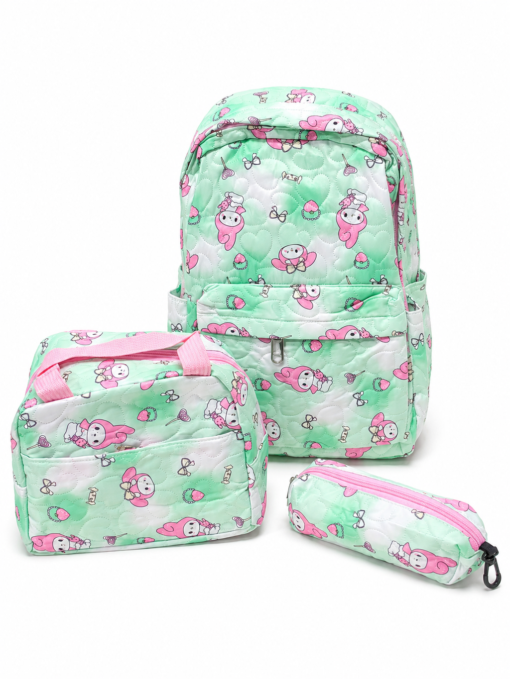 Maletin My Melody triple lonchera y cartuchera  - FD0574