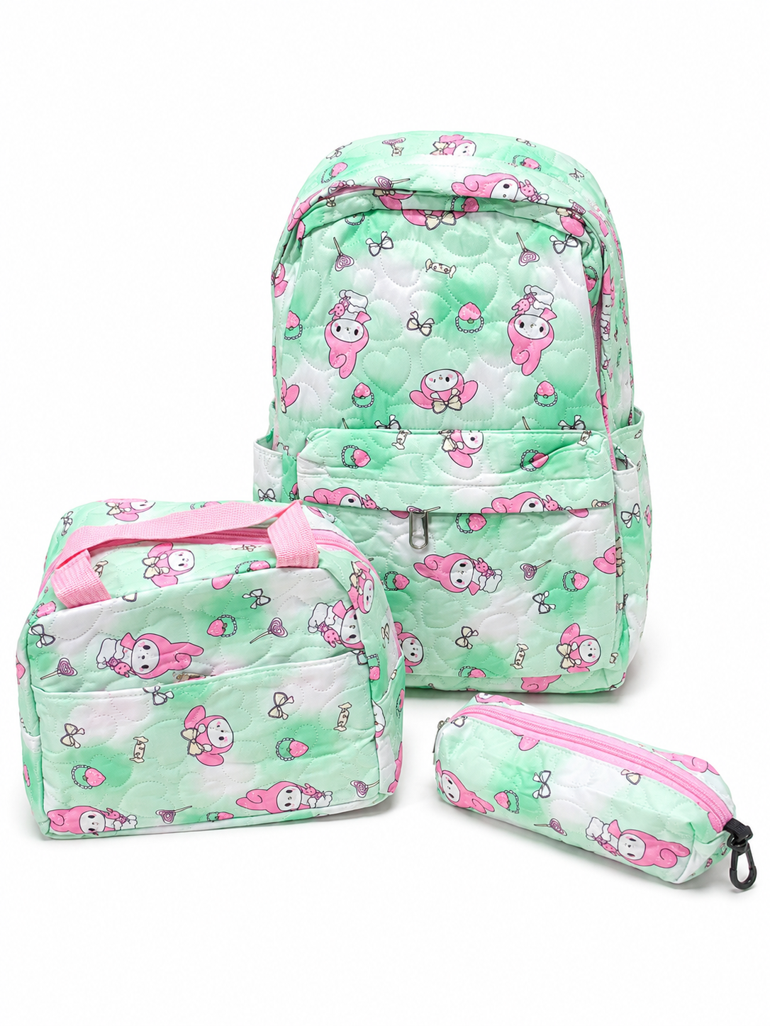 Maletin My Melody triple lonchera y cartuchera  - FD0574